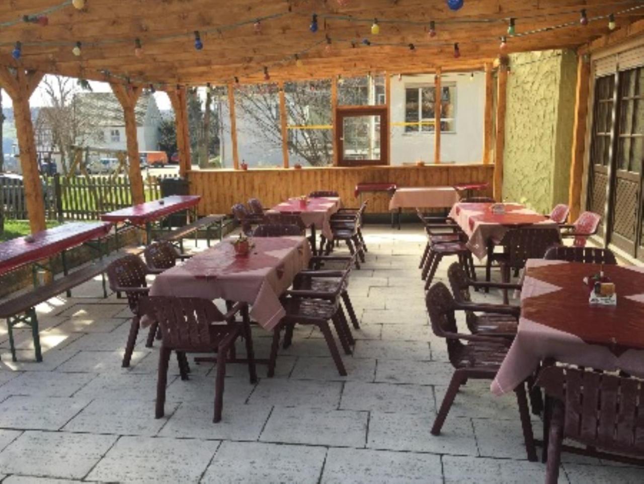 Landgasthof Zur Krone Krautheim Esterno foto