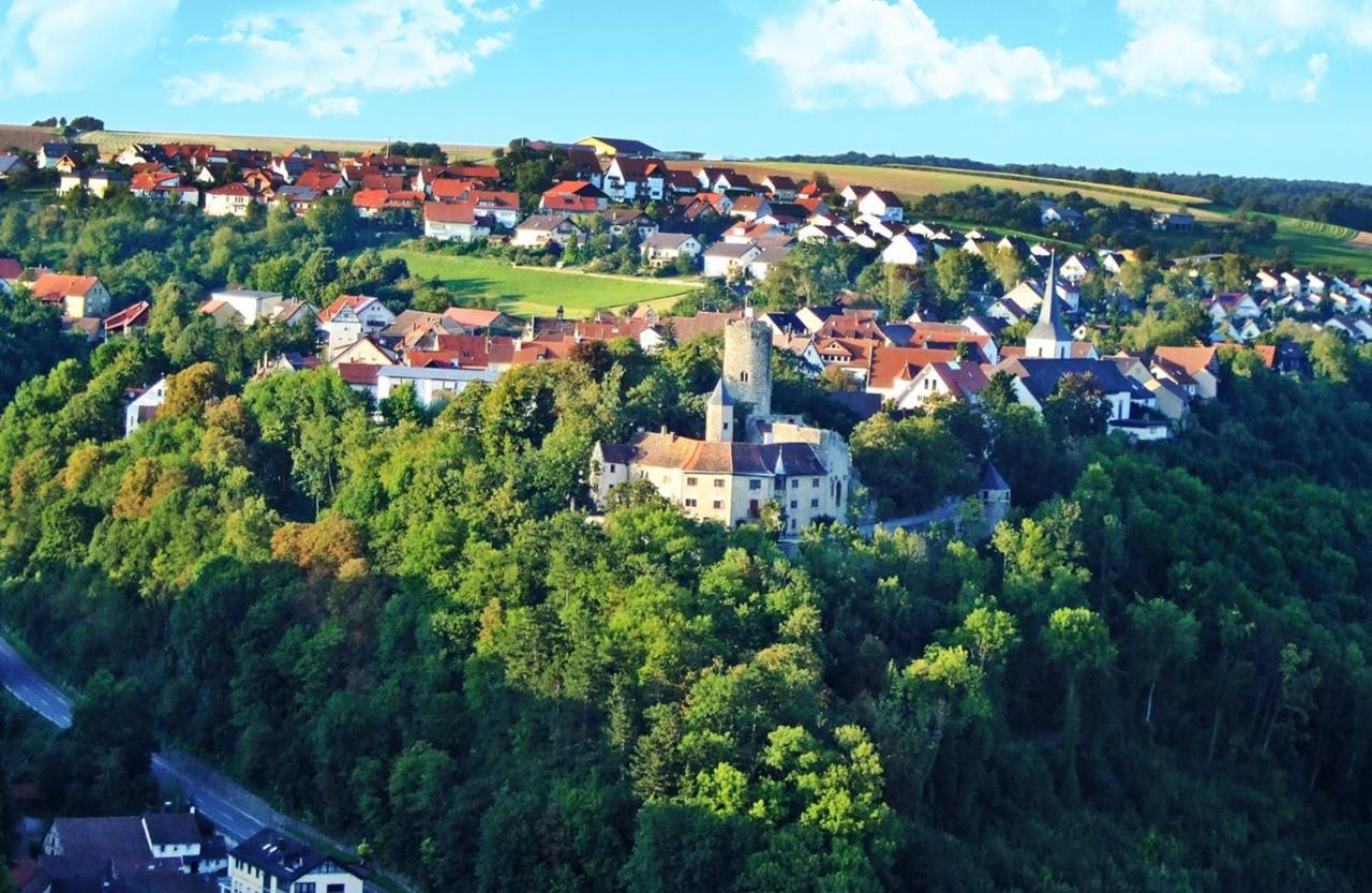 Landgasthof Zur Krone Krautheim Esterno foto